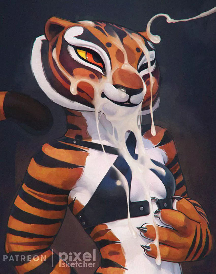 Master Tigress getting covered in cum [F] (Pixelsketcher) posted by VegetableStorage5029