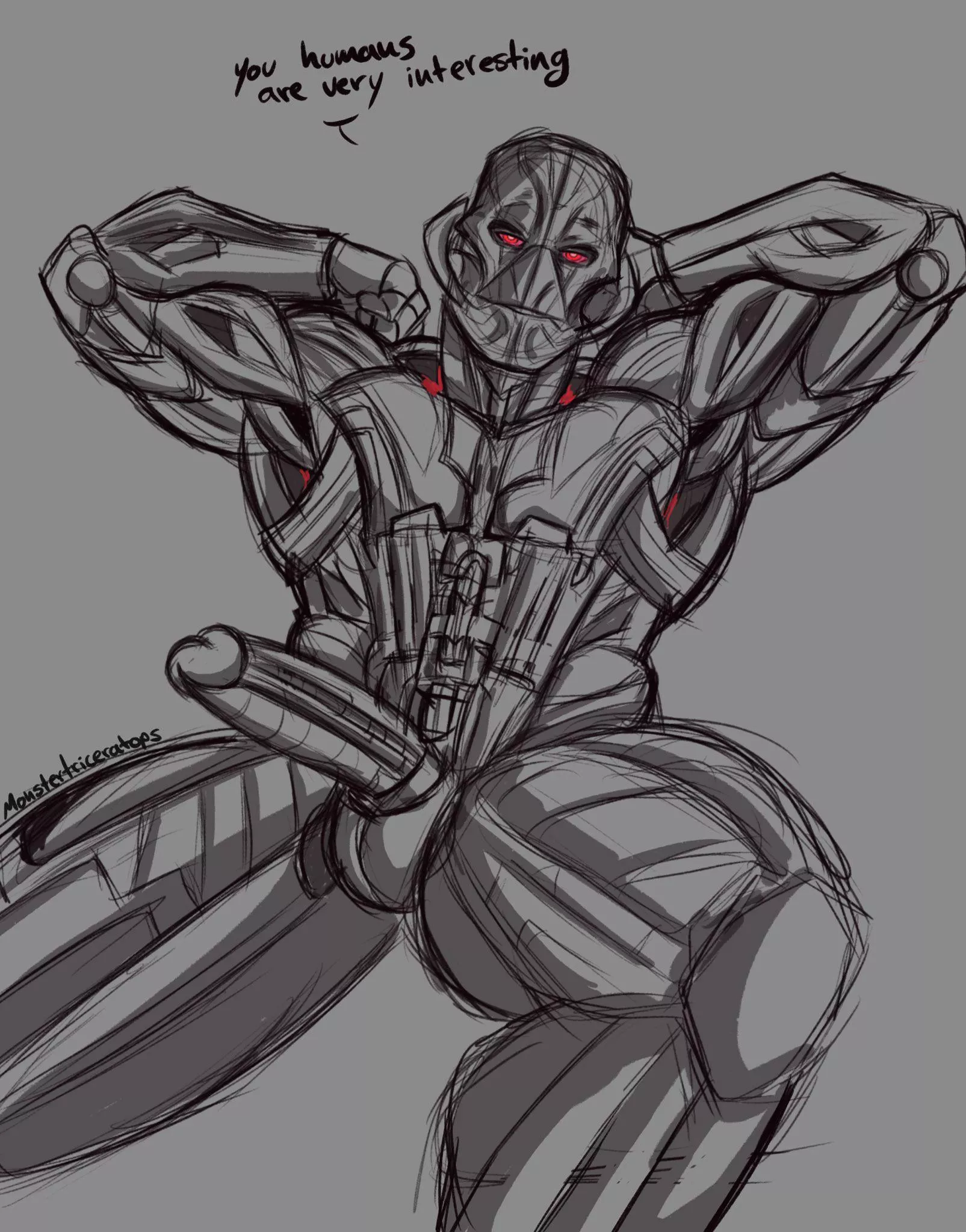 Mr. Ultron (Marvel) [Triceramonster] posted by cuttiekitten1