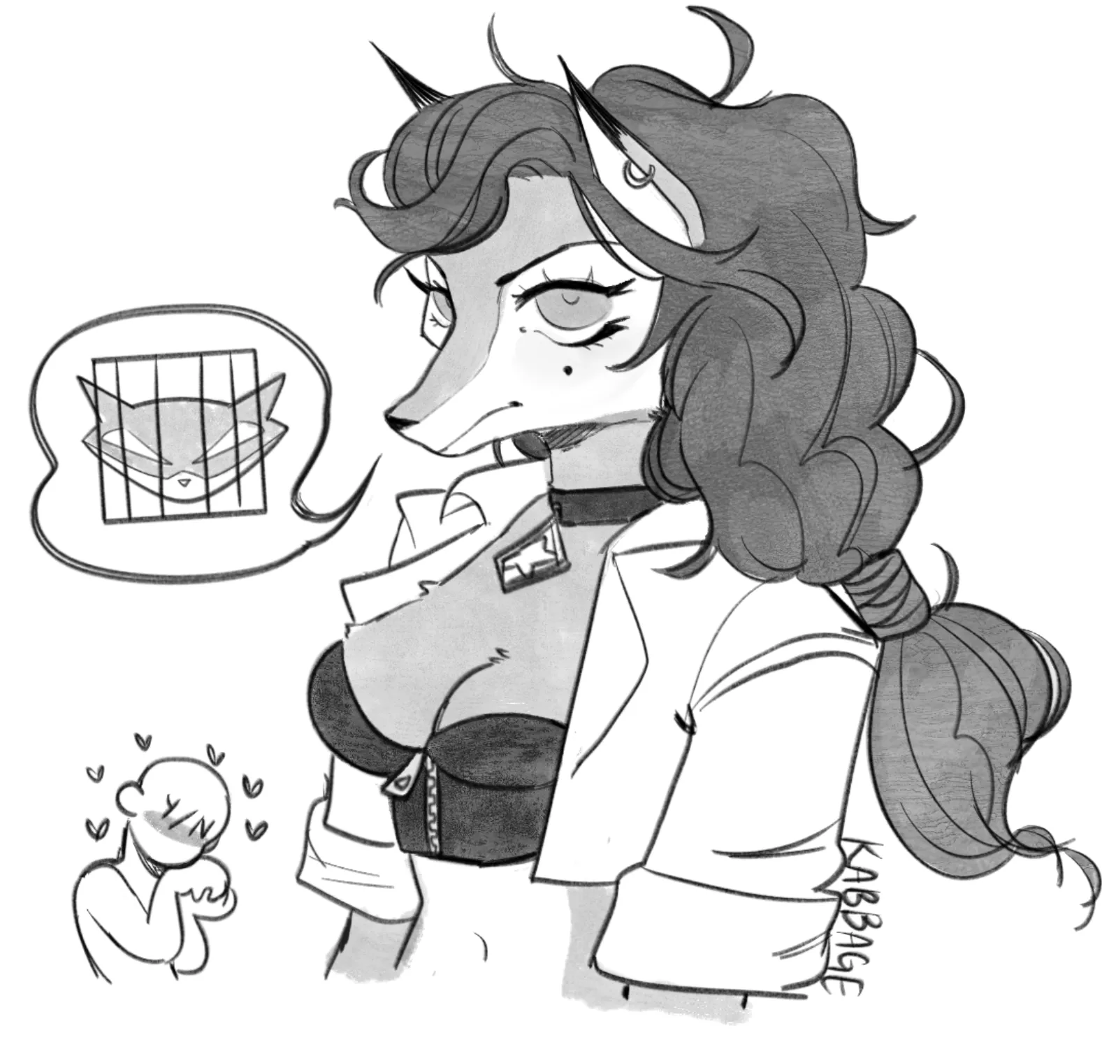 One of my all-time favorite girls! posted by kabbageart