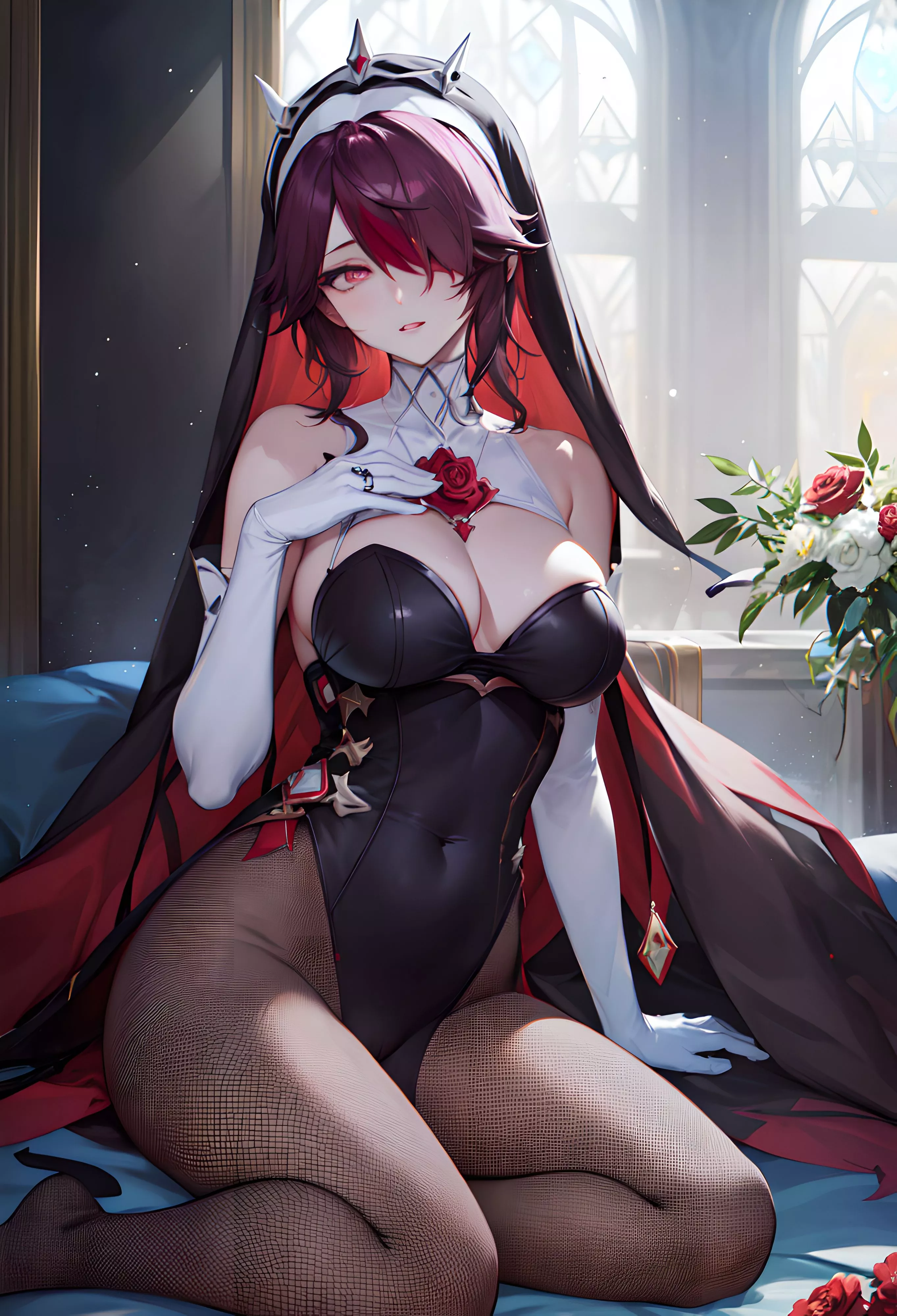 Rosaria [Genshin Impact] posted by CheetahSperm18