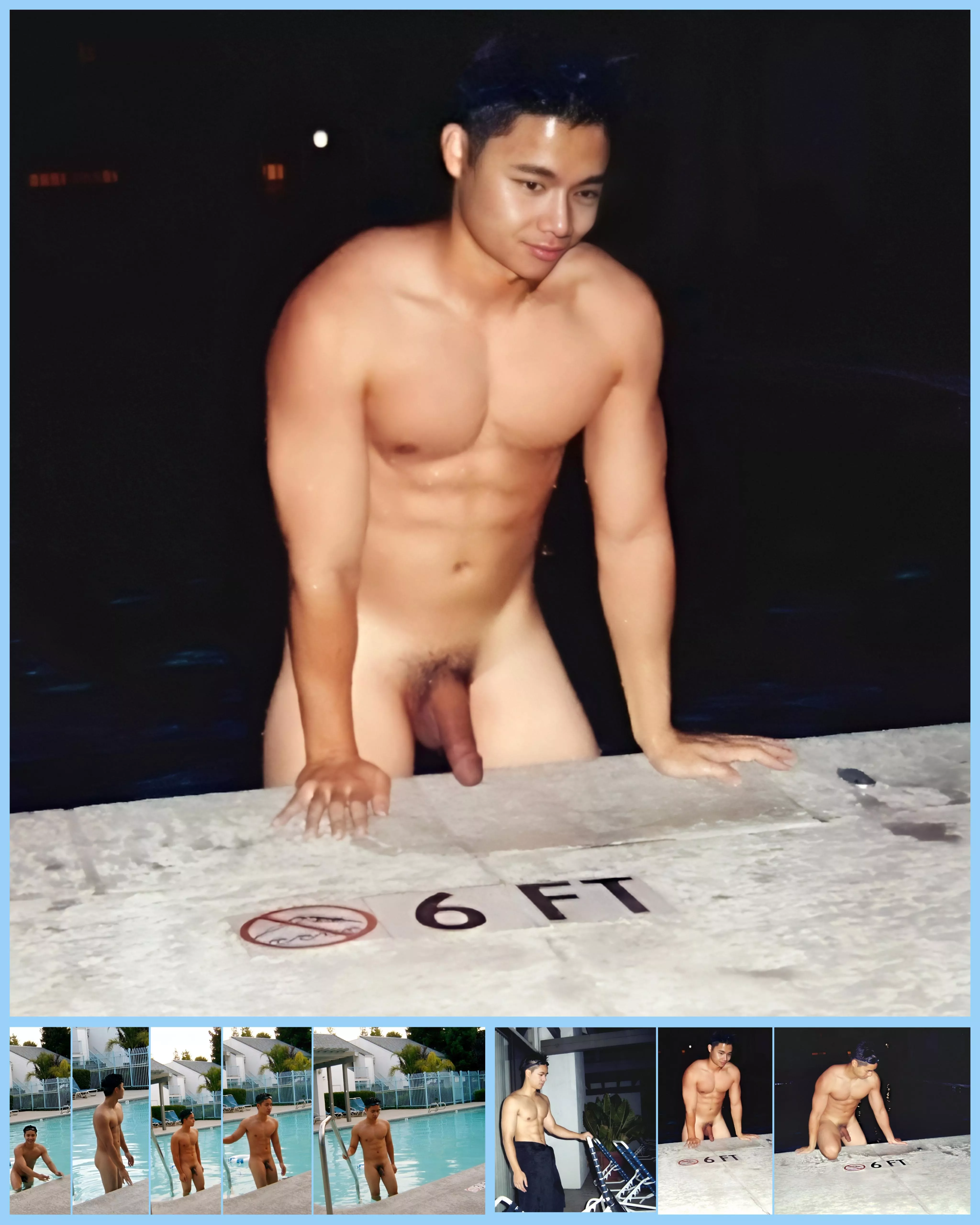 [Self] I swim faster naked. Wanna race me? posted by AustinChangXXX