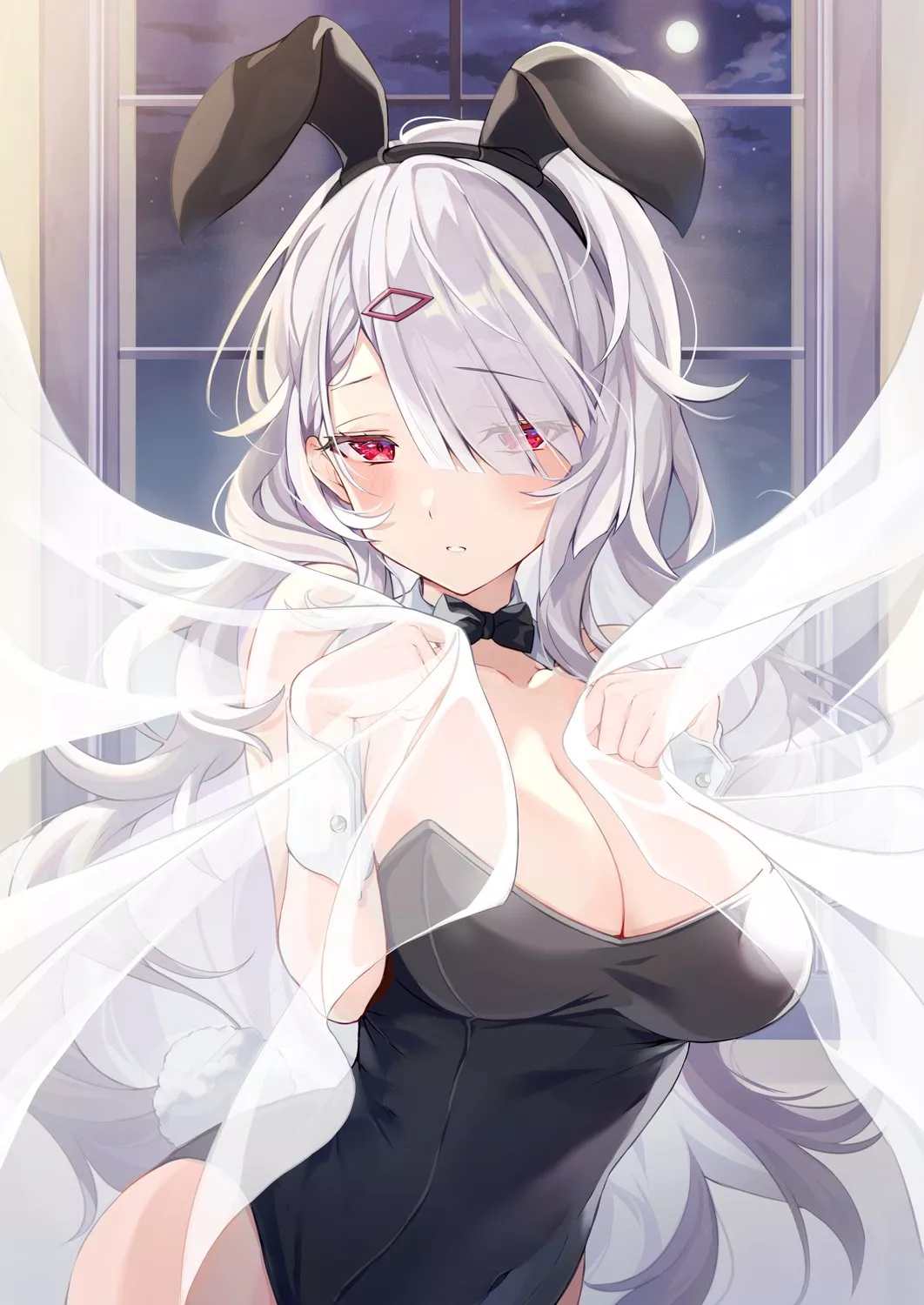 Shy Bunny [Artist's Original] posted by CheetahSperm18