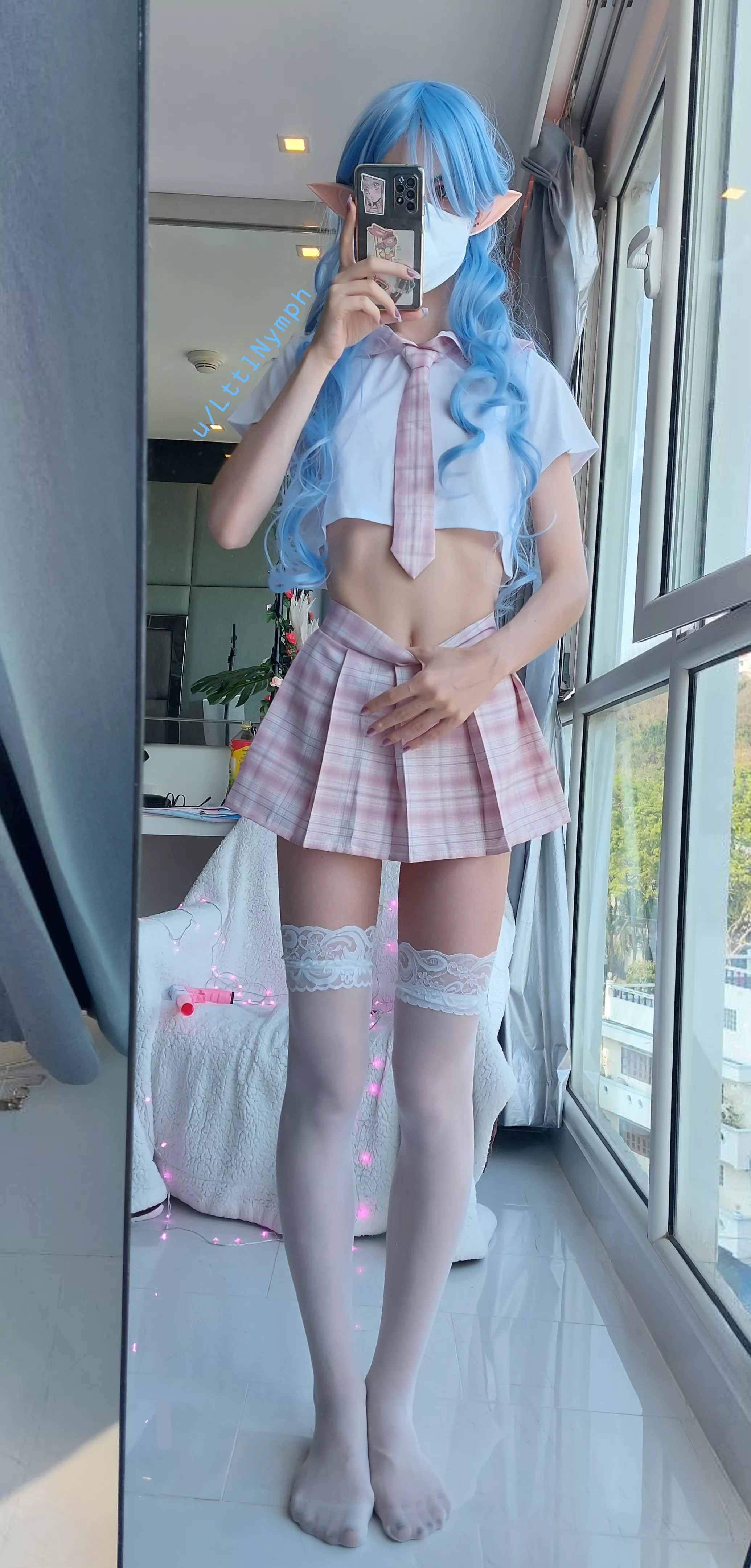 Shy elf - school chan posted by LttlNymph