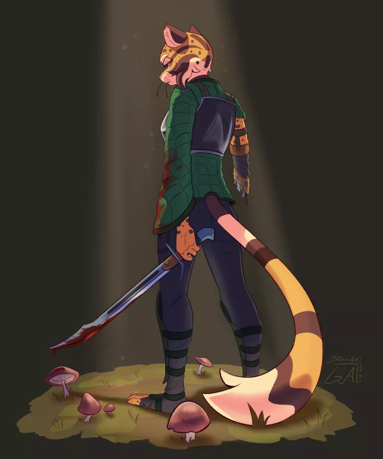 Still standing... Art by me🍪(@ArtsGalinn on Twitter) posted by Galinn-Arts