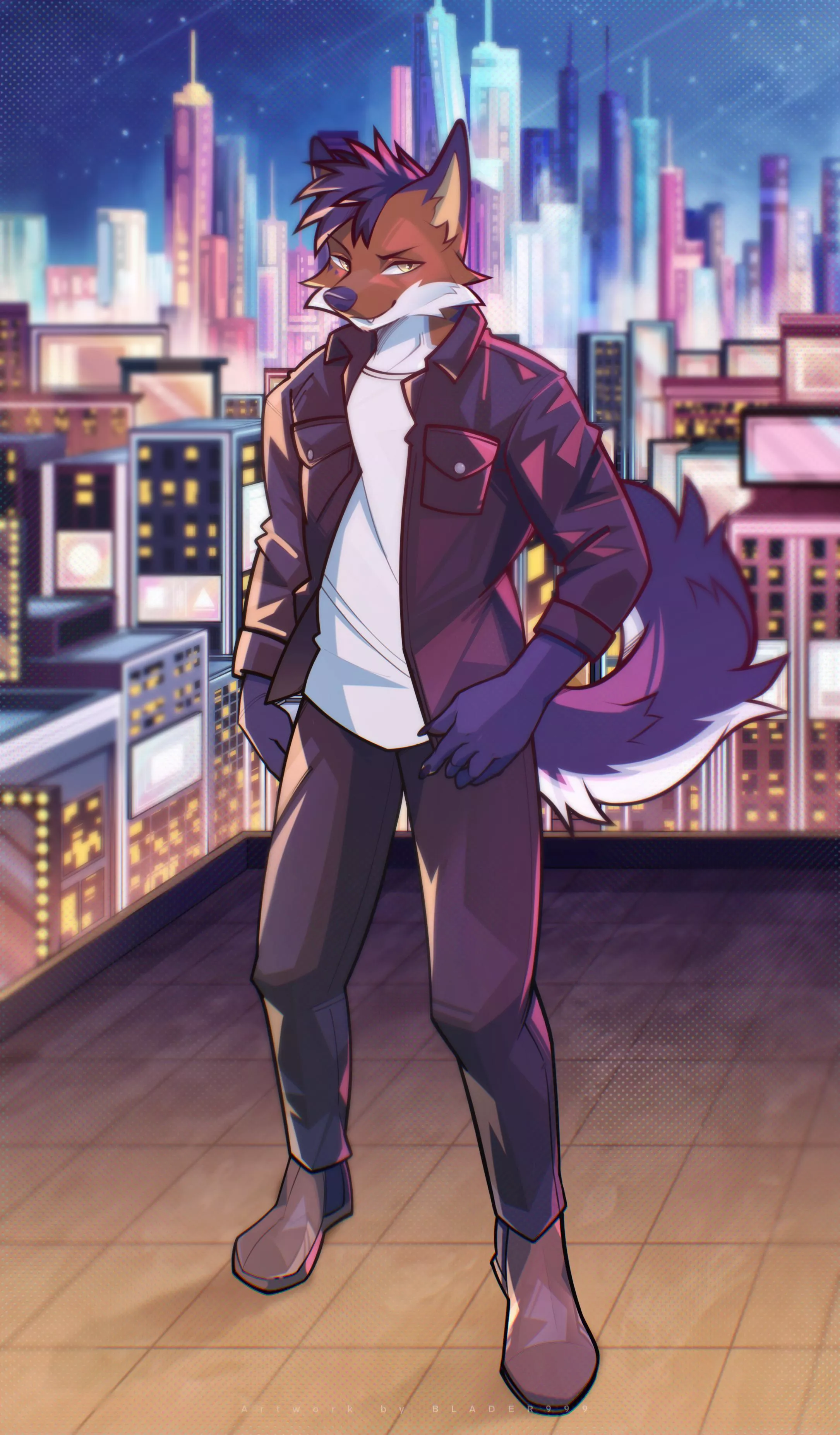 Suit up (c) - Art by me @masterblader191 (Twitter) posted by Blader191