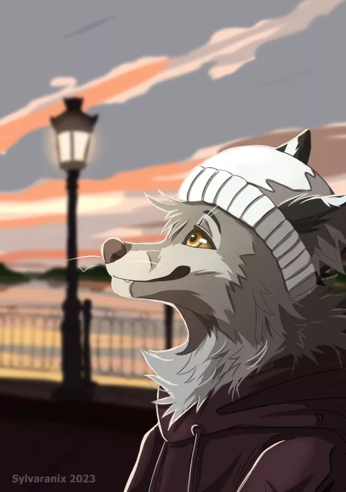 Sunset 🌇 - art by me, @Sylvaranix on twitter by Sylvaranix