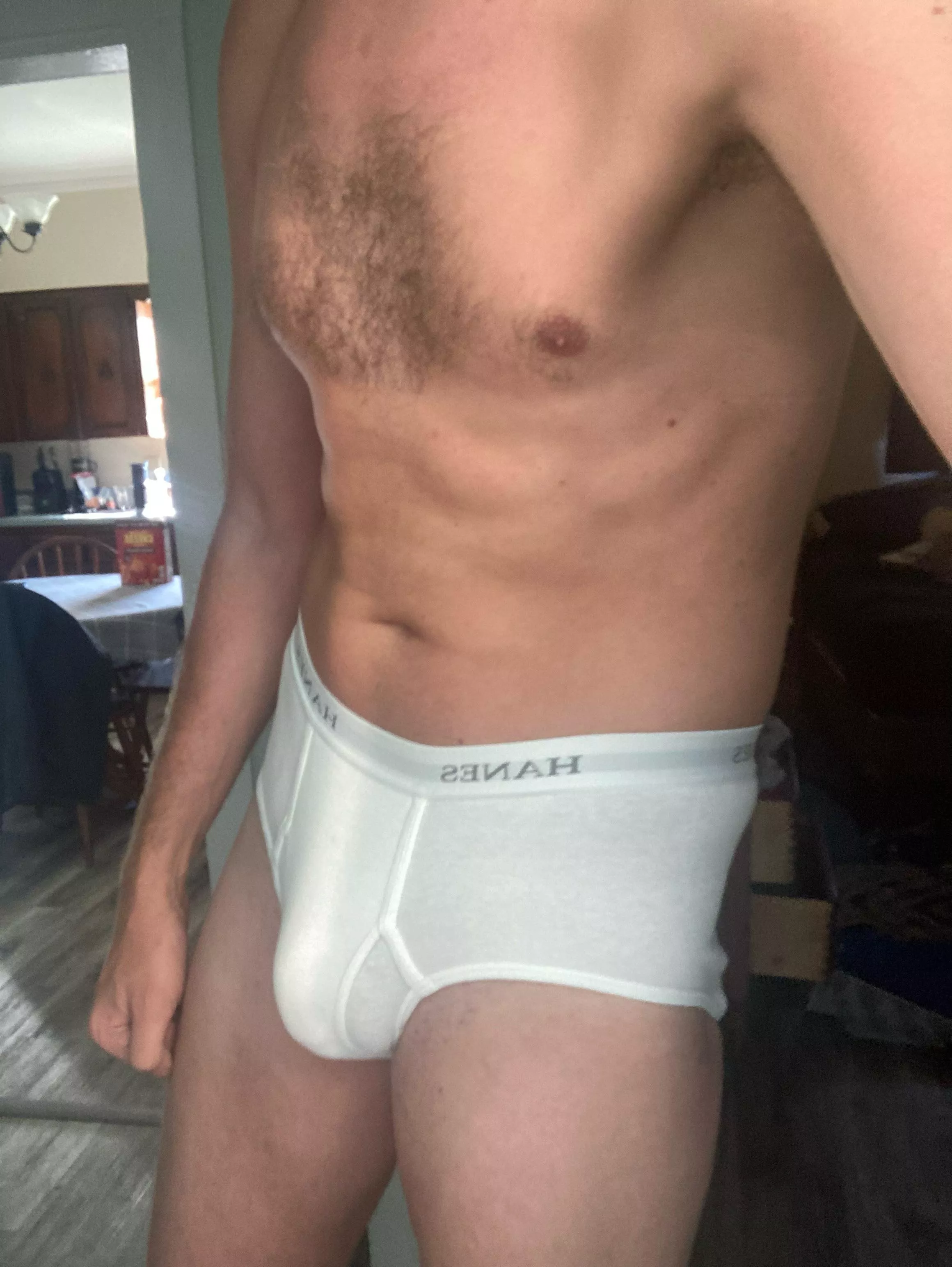 White Hanes Briefs posted by Tightywhitieguy