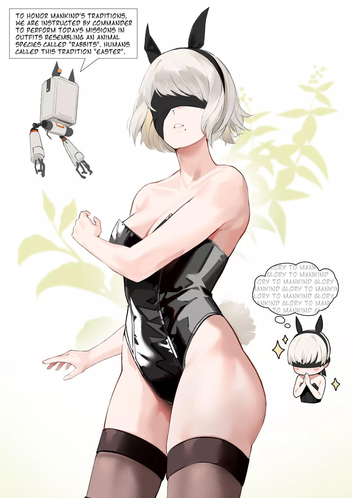 2Bunny on a mission (sasoura) posted by SoManyCookies