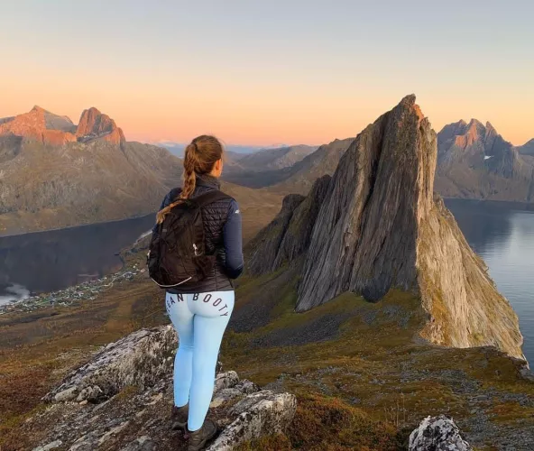 A beautiful hike in Norway by SanyaBootyGirl