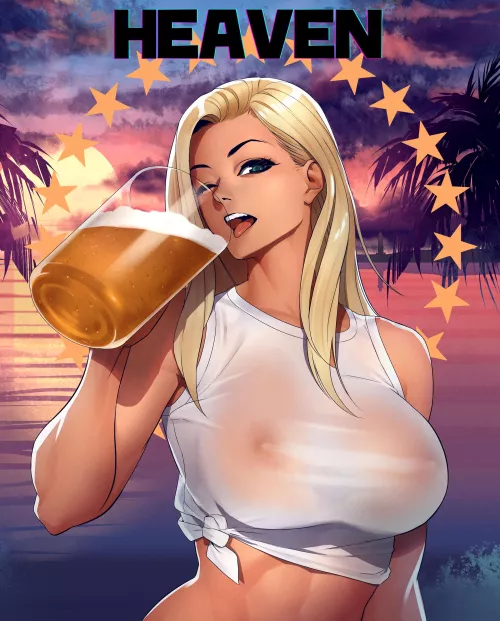 Beer Girl [Ogami] by Throwawheylmao