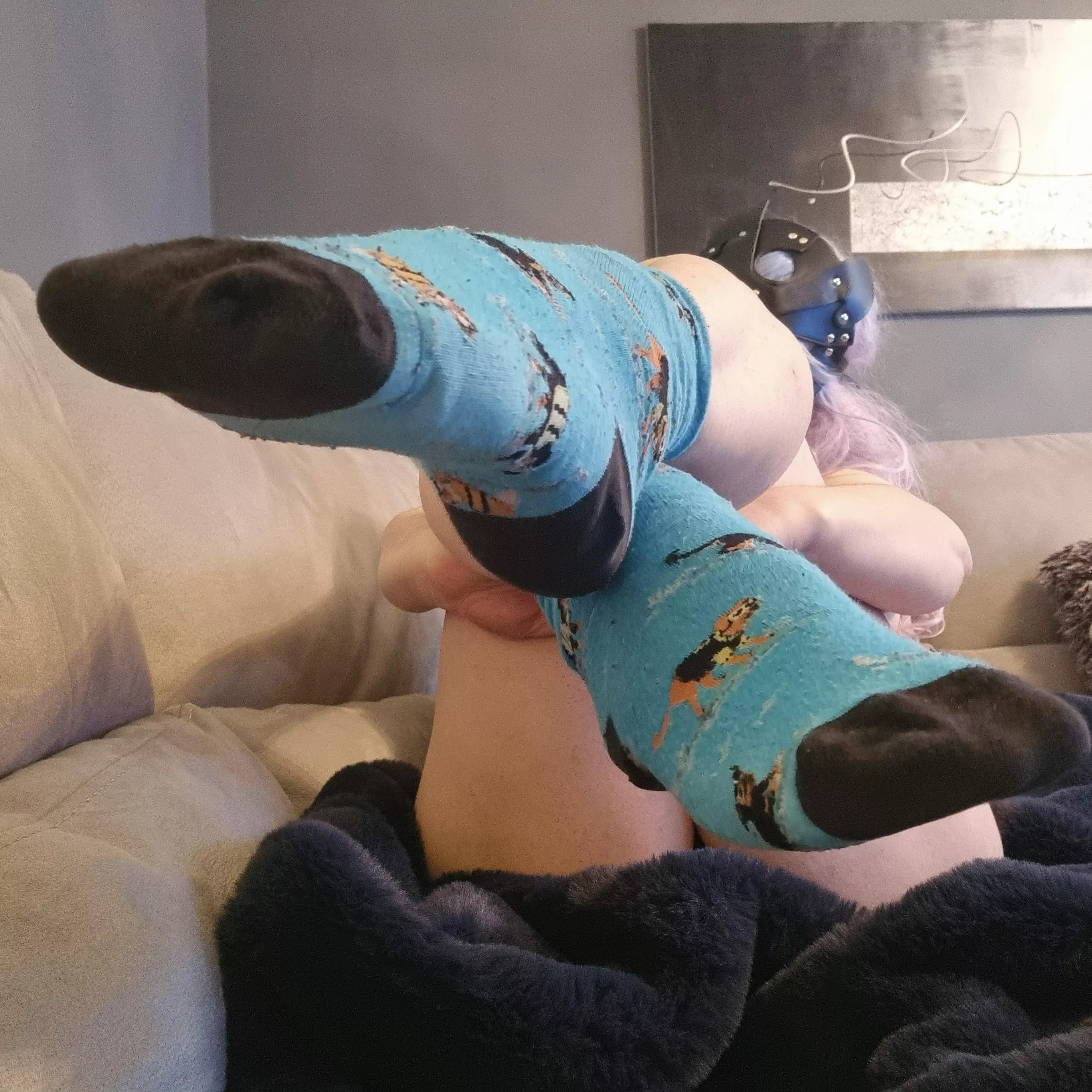 Can you massage them for me? 🥺 posted by SweetSocksStudios