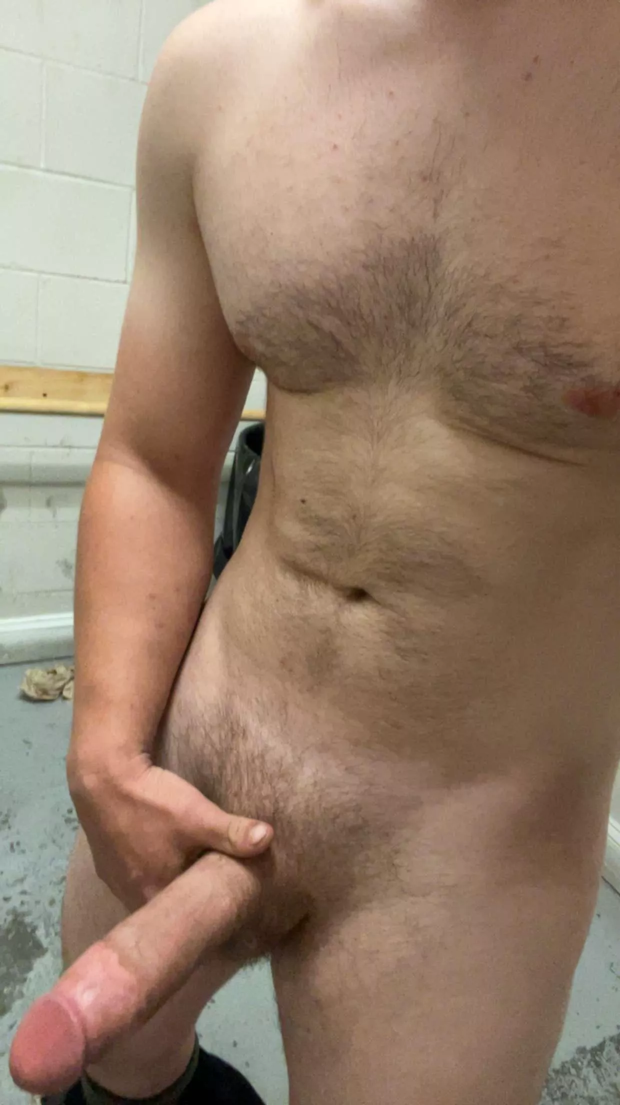 Cock out at work posted by bdewhitedude