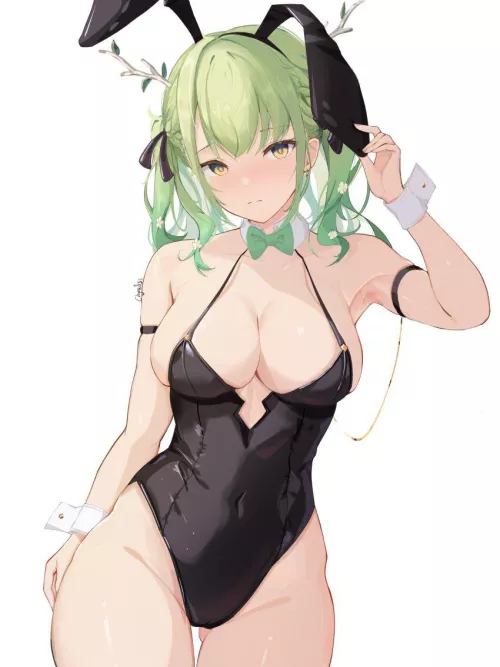 Cute and sexy bunny by reversedturnover