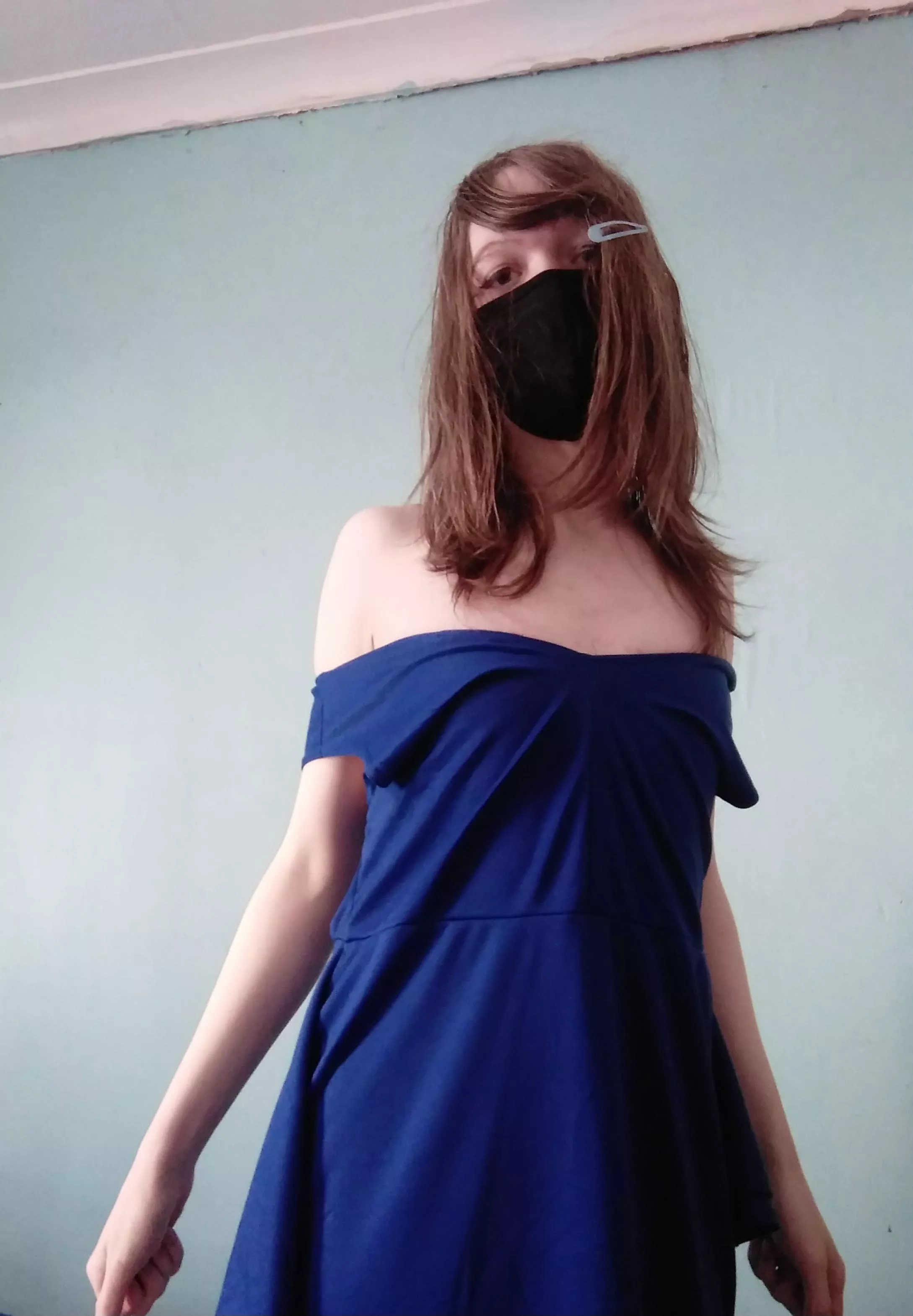 did somebody order a boy in a dress? posted by HeatherBlade