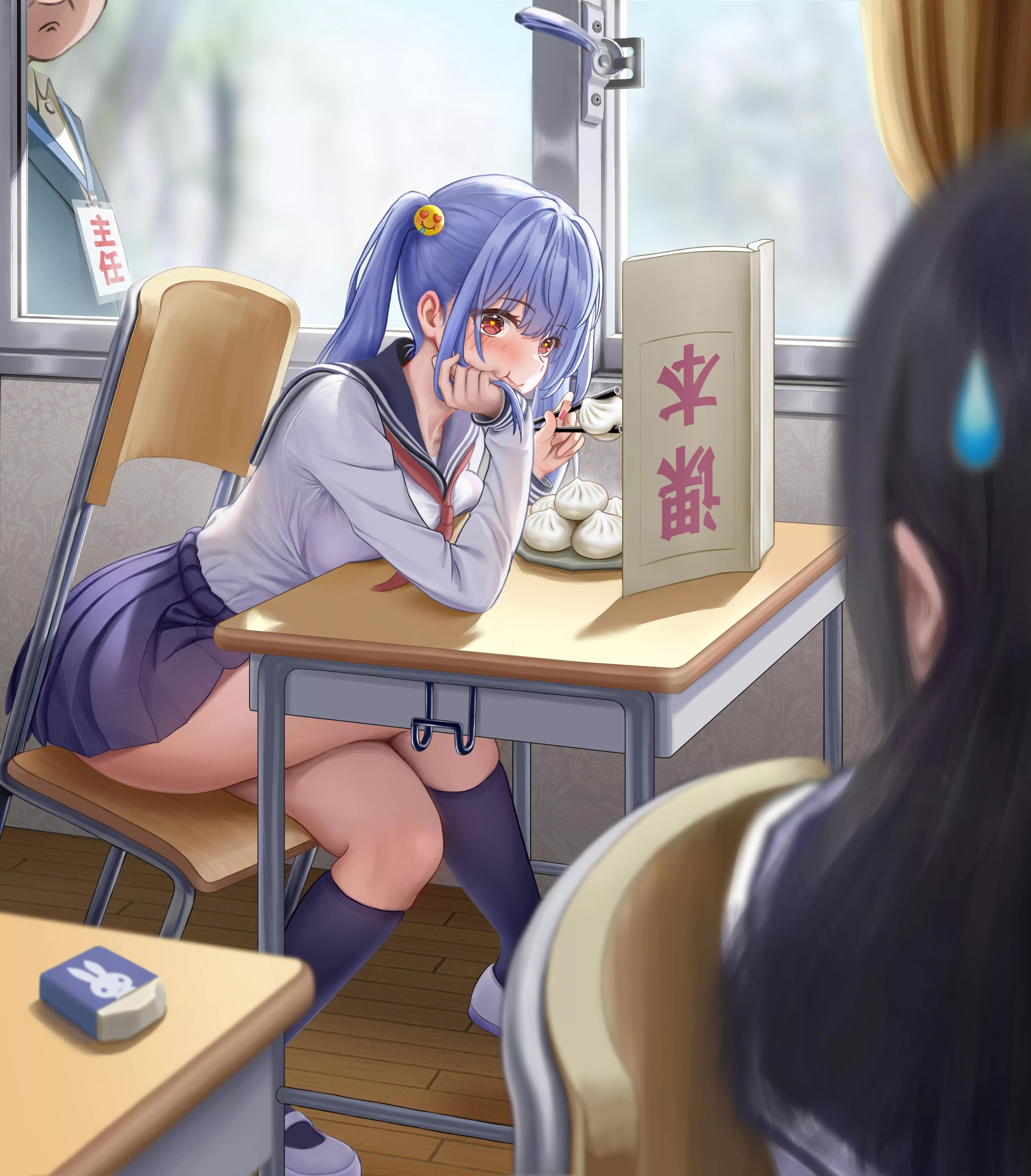 Eating inside the class posted by NeedyOverdose