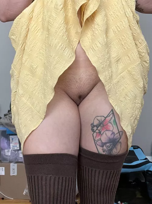 First nice day of the year calls for a sunny yellow dress by madinotmaddy