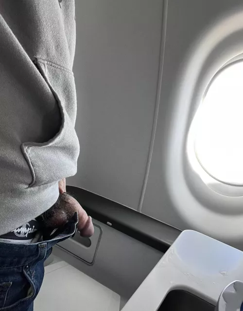 Flashing at 37,000 feet? by lovemanhood