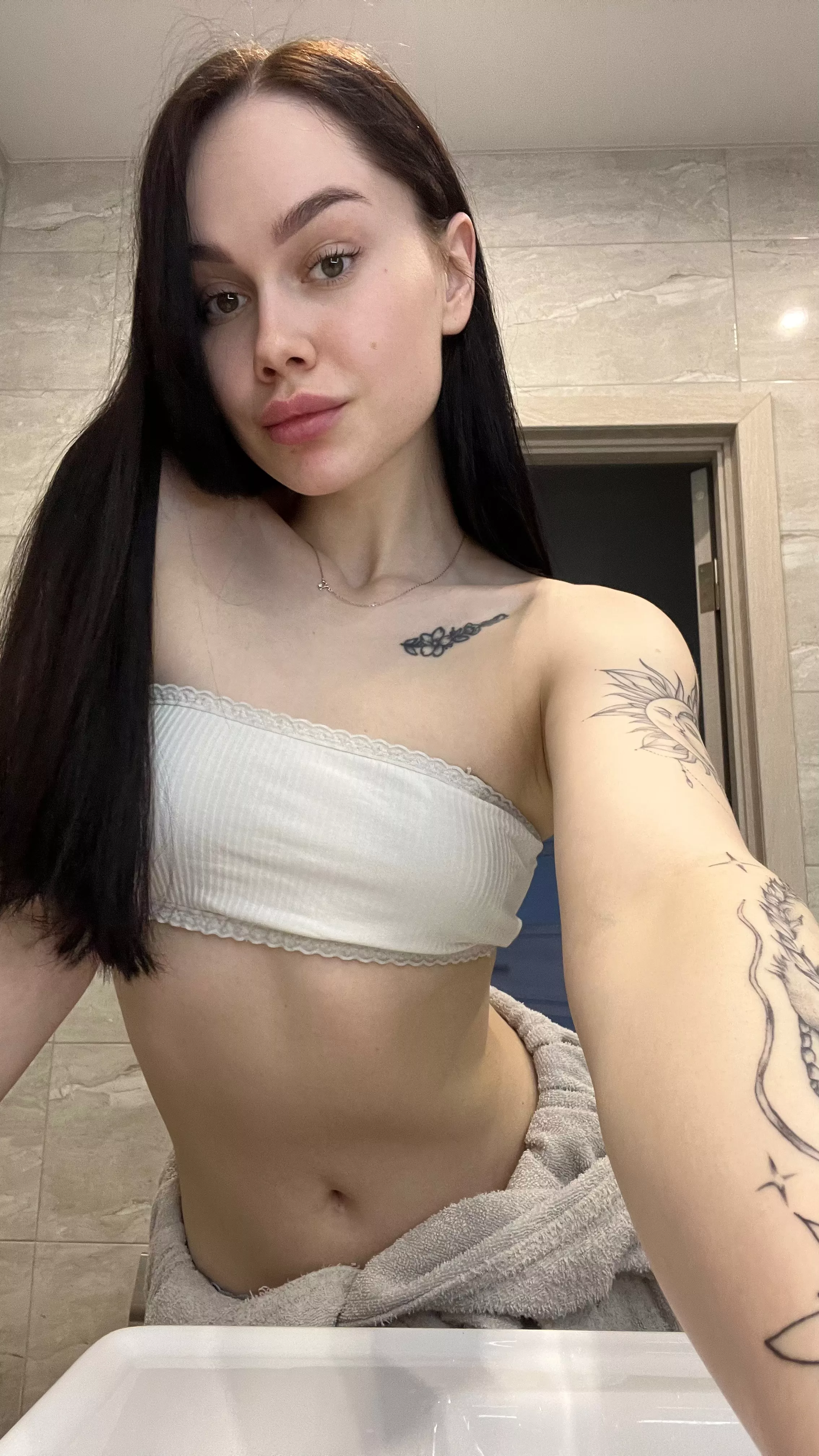 Getting my tits ready for you posted by judherky