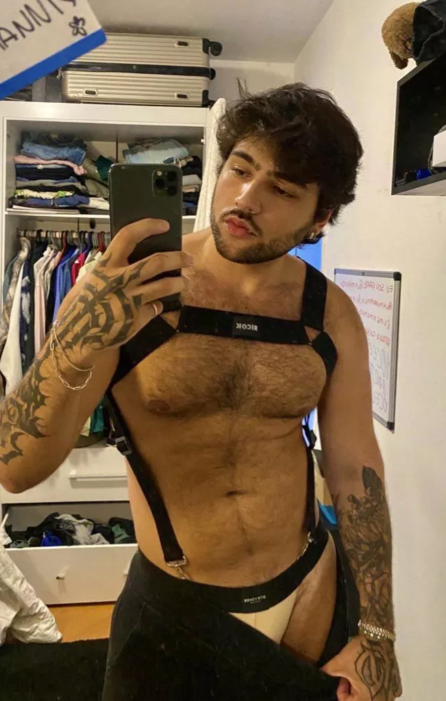Harness and jockstrap posted by urboymanny