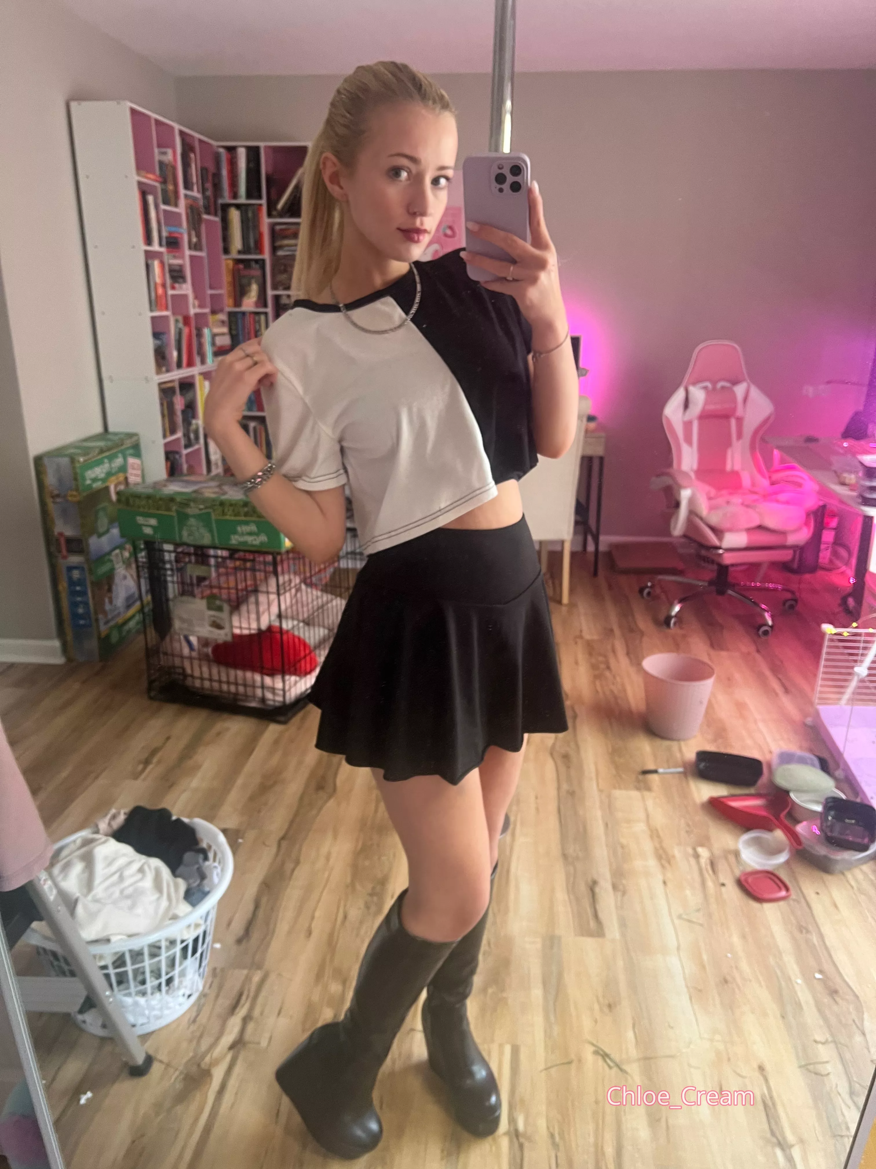 I do wear clothes sometimes posted by chloe_cream