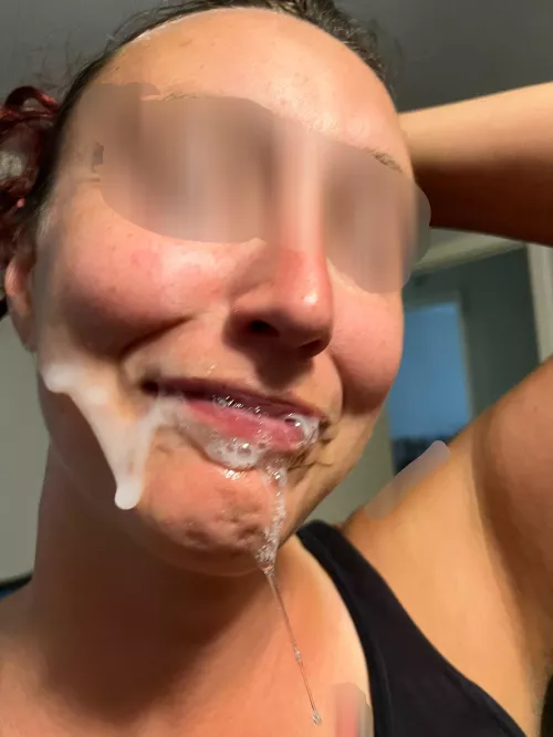 I love being covered by a big, hot load by Mistress-Raven