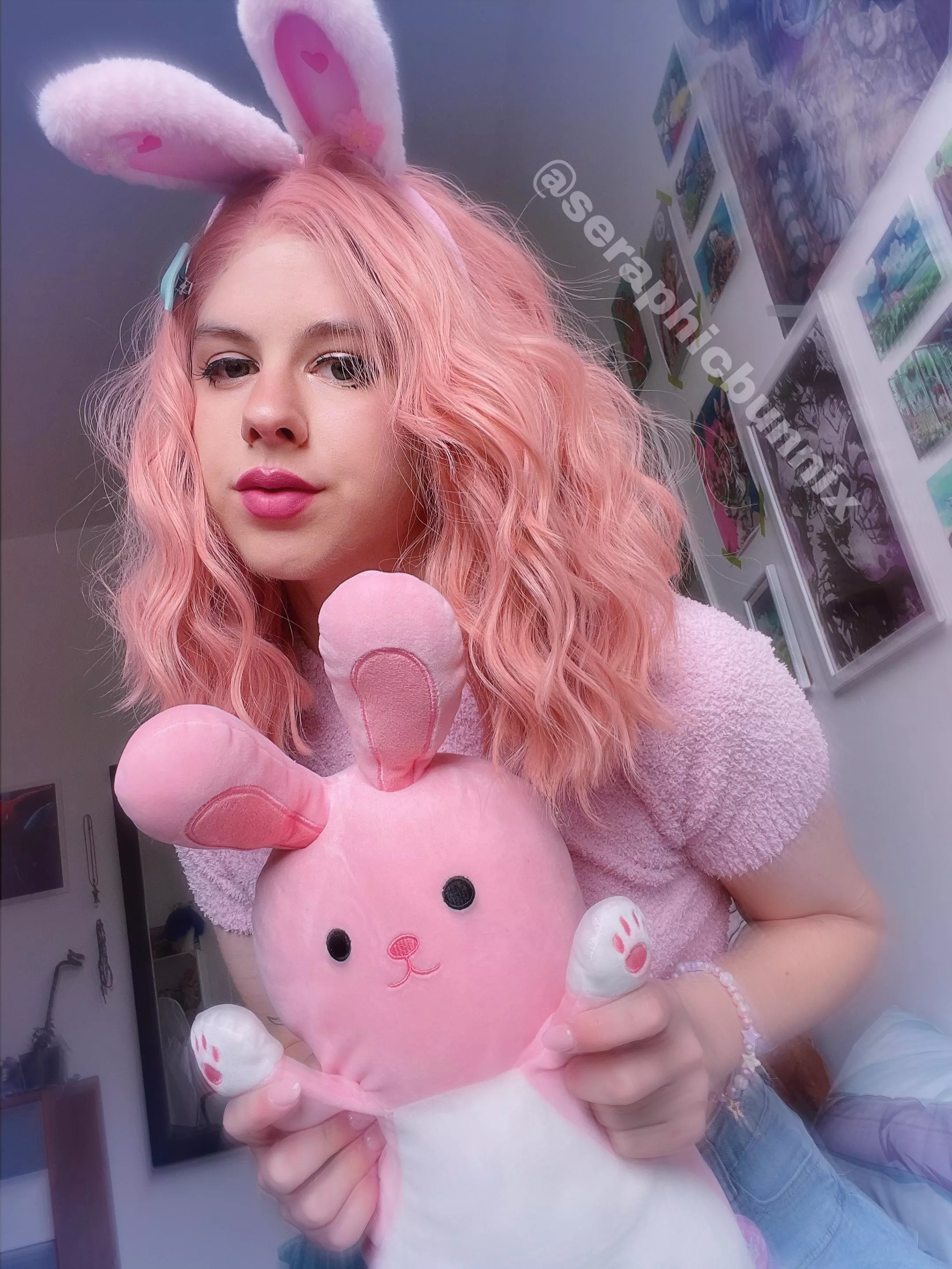 I think I did pretty good with this look 💕 do you like it? posted by seraphicbunnix