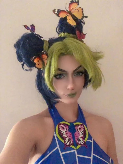Jolyne Cosplay (JoJo Stone Ocean) by mikikikas_cosplay