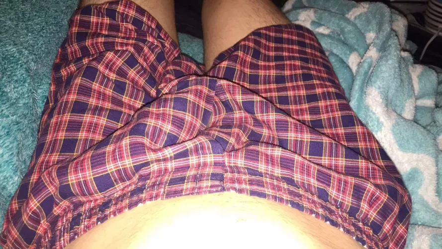 Just some good ole plaid boxers 😜 by Sammysamxxx35