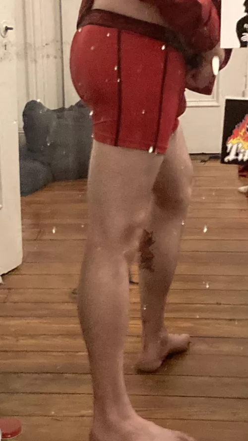 Legs and butt looking right by gutterfagg