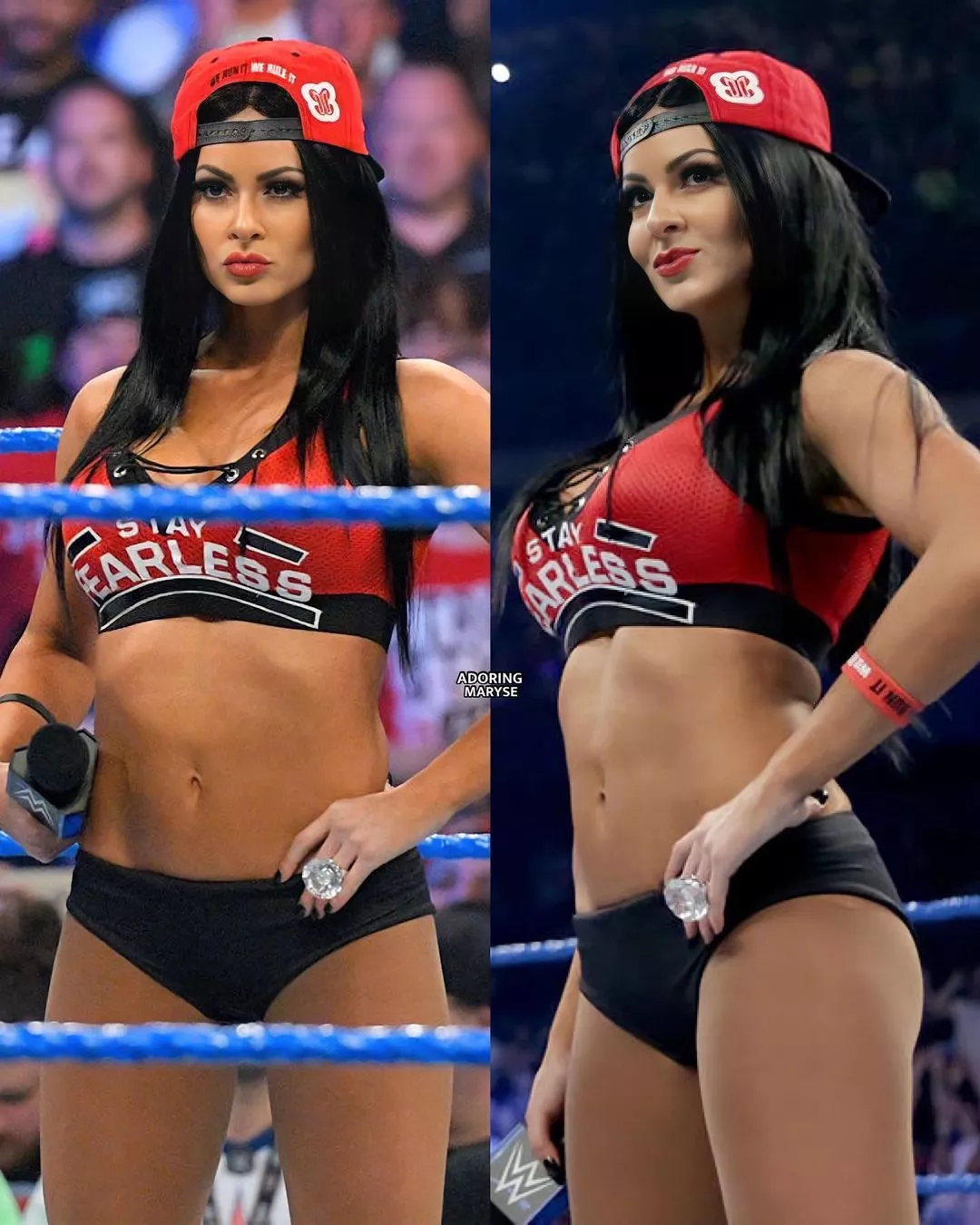 Maryse as Nikki Bella posted by chachacha32