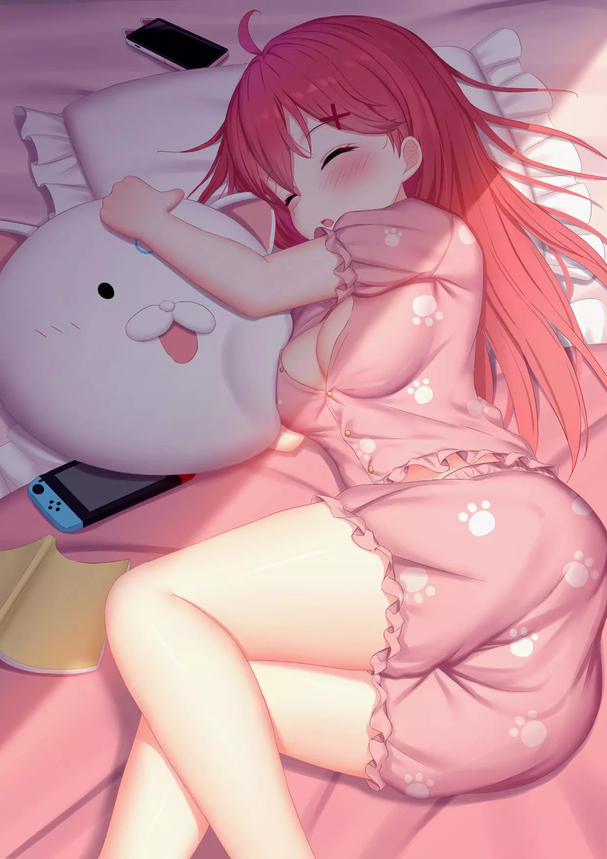 Miko in pajamas posted by NeedyOverdose