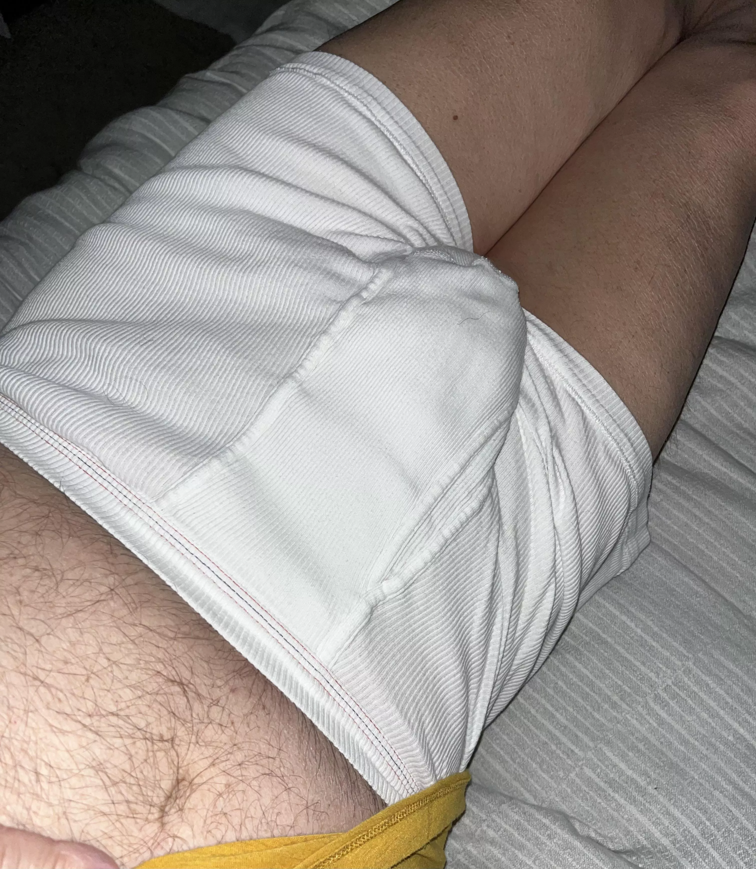 normally wear regular briefs, these are nice to sleep in posted by Macchinabuono