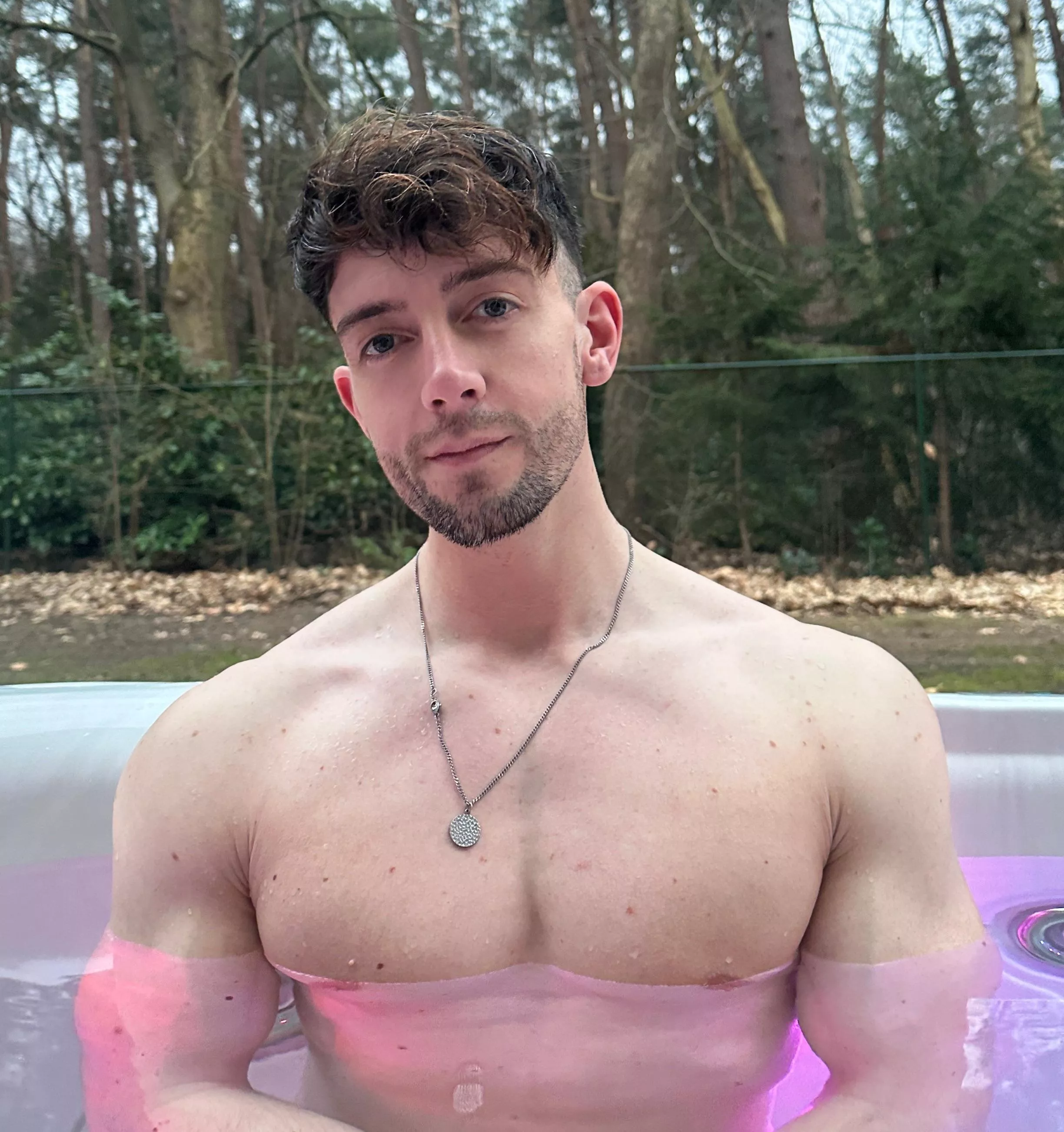 Nothing beats a hot tub in spring weather posted by EvanSnowsz
