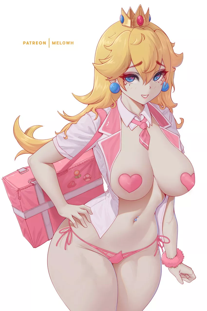 Princess Peach(melowh)[Super Mario Bros.] posted by CBlaster9000