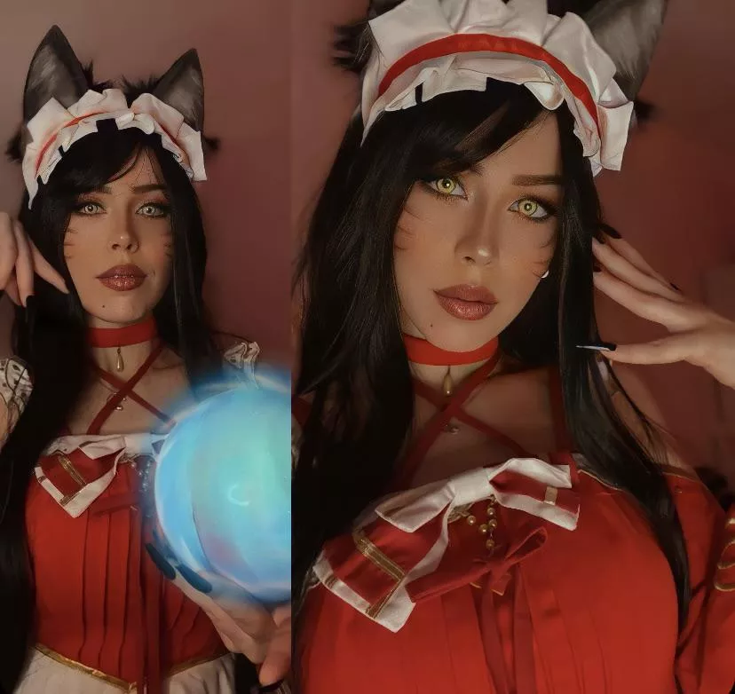 Tea party Ahri by dollyluune posted by Dollylune