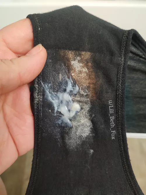 When you have so much fun you bleach the gusset [OC] by Lili_Beth_Fox