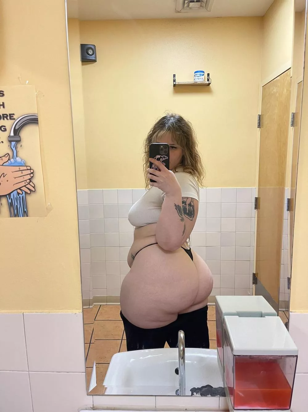 Would you bend me over in the Mall bathroom? 😋 posted by hornybabes10