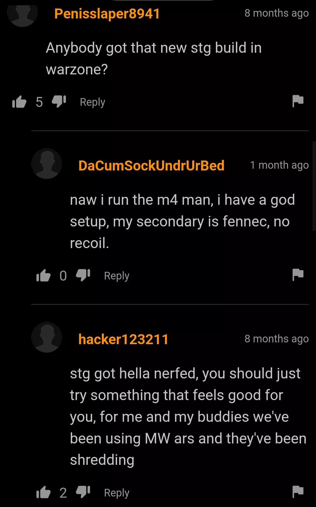 A good stg build posted by redroubel