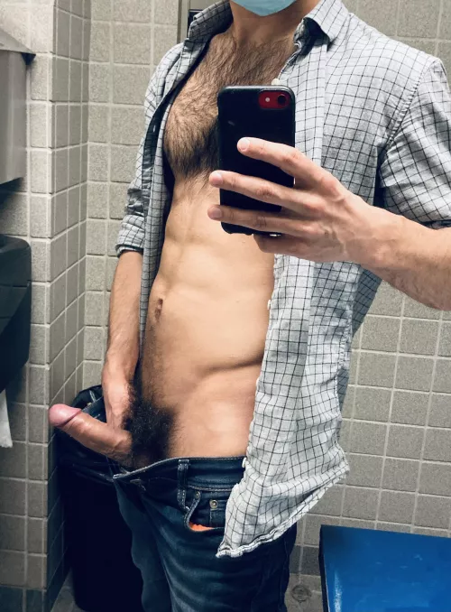 Come milk Daddy’s thick cock in the work bathroom. (20) by FxckMeat