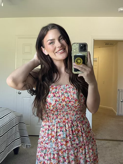 flowy dress for easy access 😍 by MoistAd9468