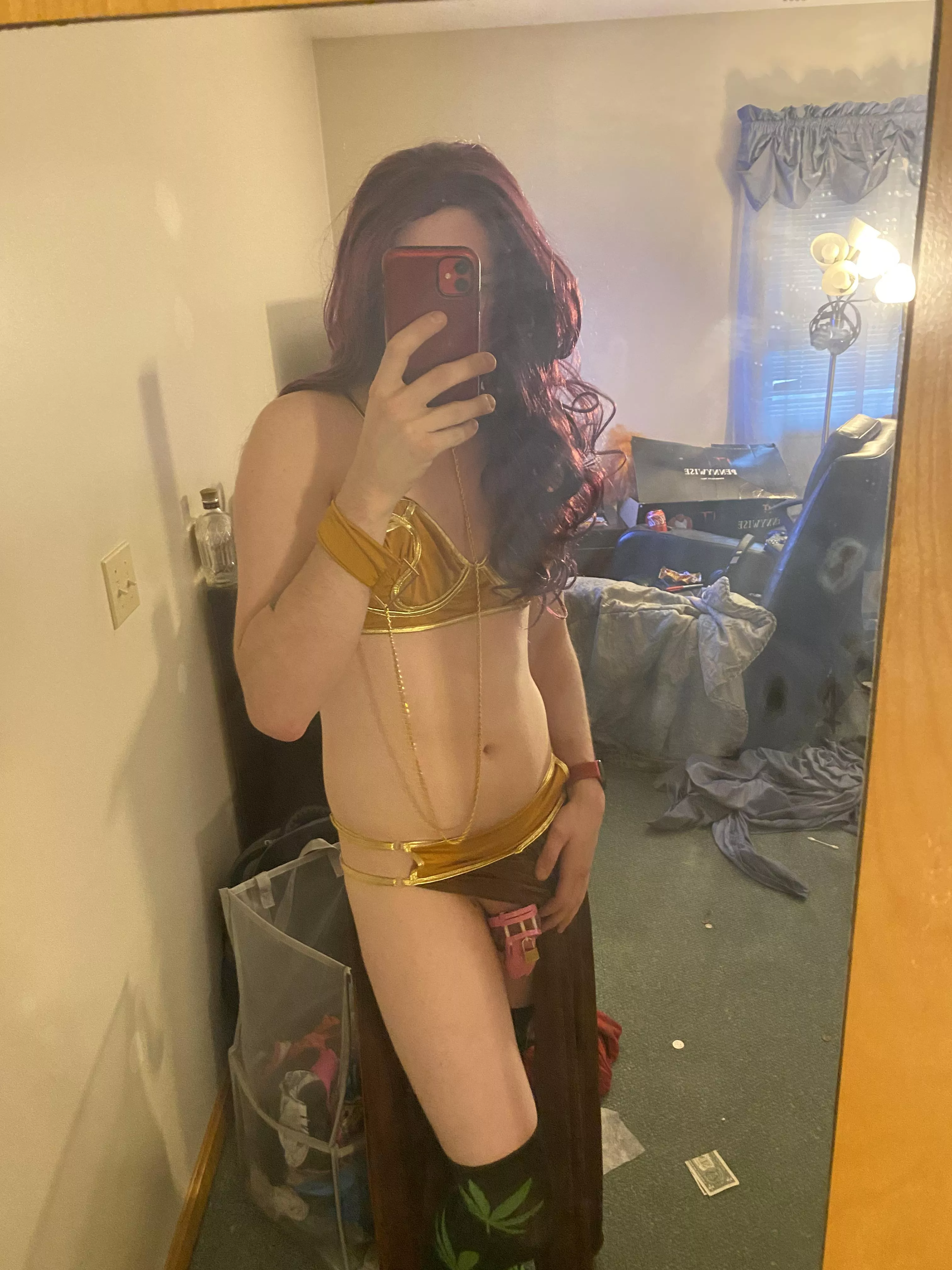 How do you like locked Leia? posted by jeansissy