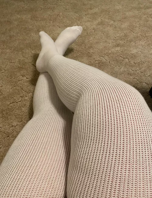 Love a nice pair of thigh high socks that go allllll the way up to my cheeks 🍑😍 by ThighHighFiend