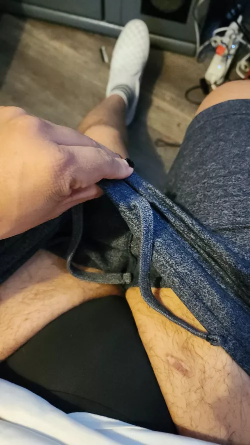 My buddy is in the next room... Risky pic time! by cd3d2