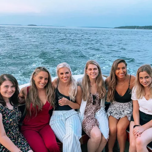 On a boat by Wallydinger123