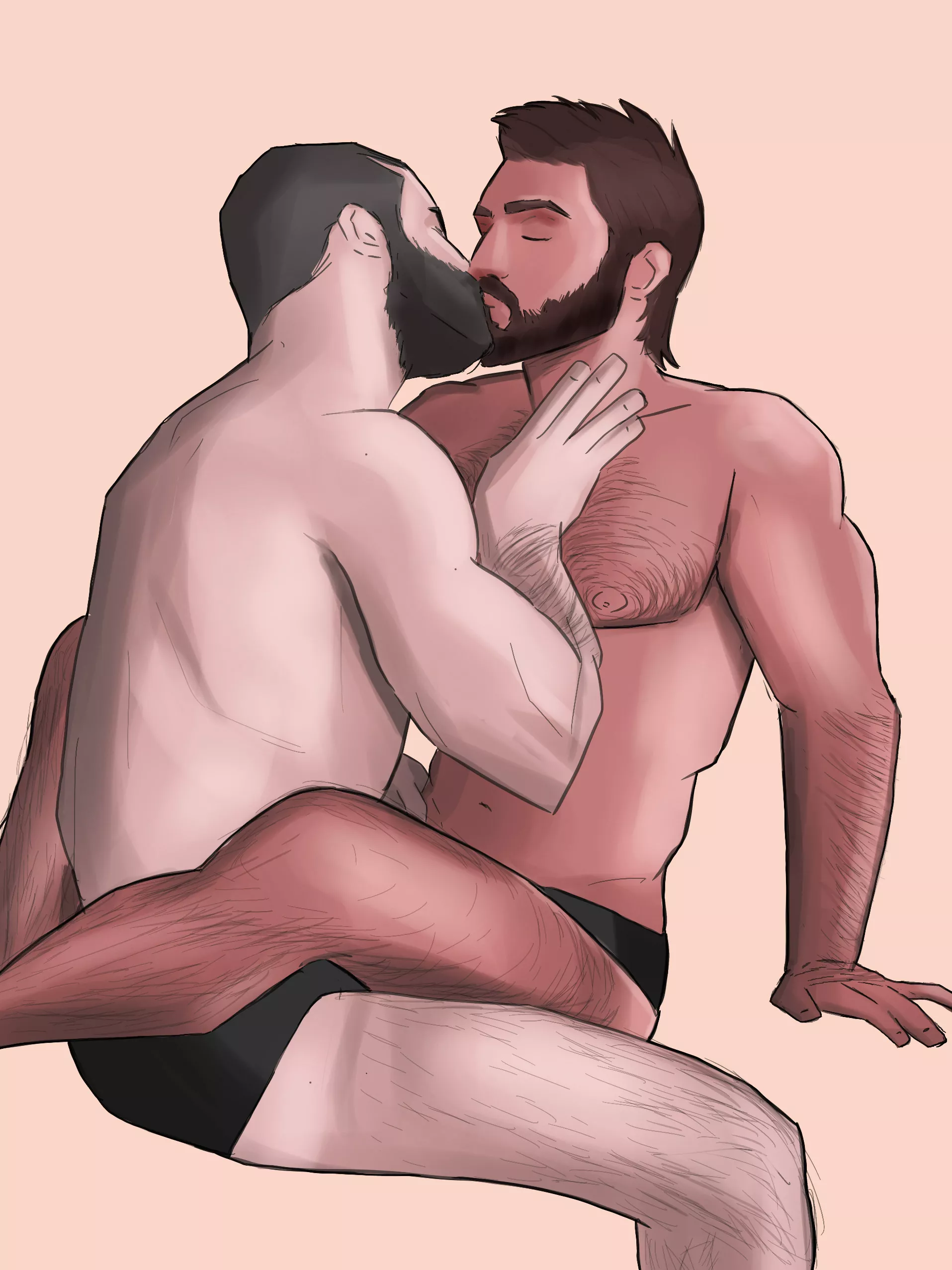 One more kiss posted by leosketches9