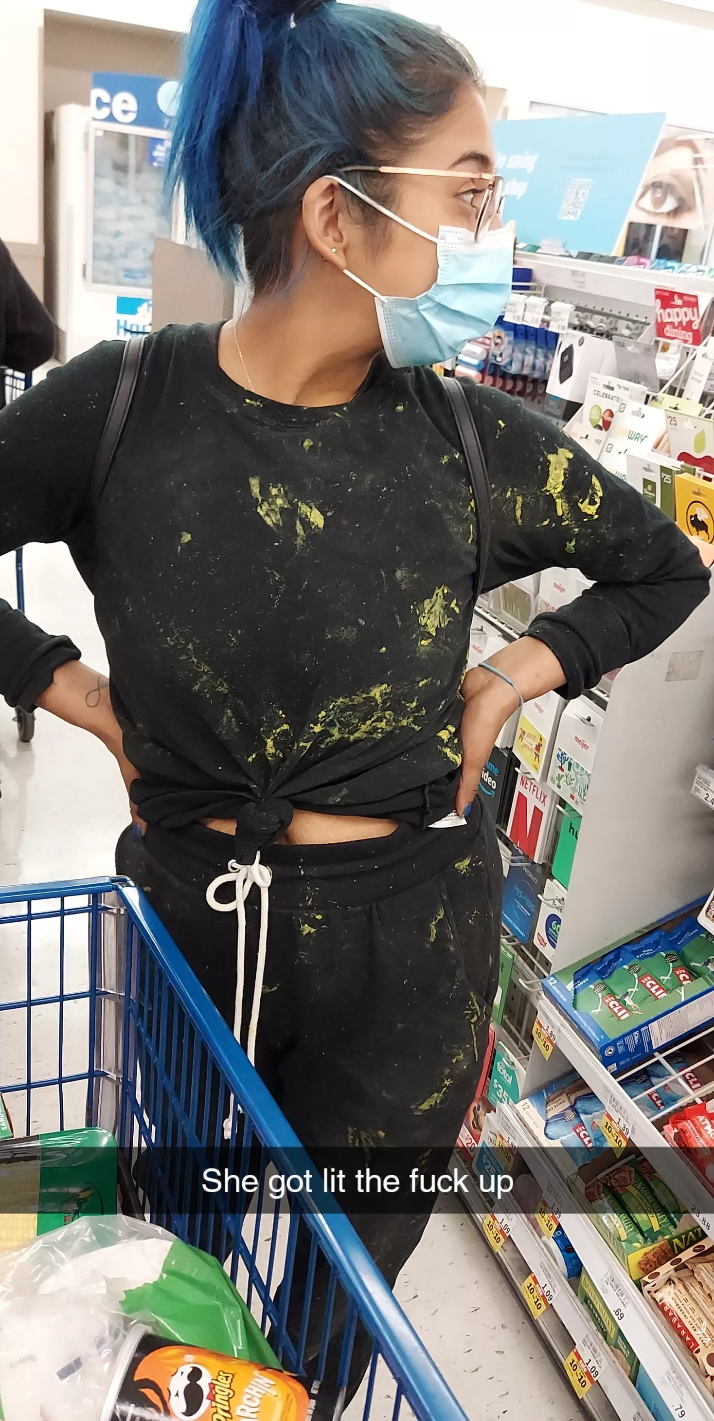 Playing Paintball. How you look When you're not afraid to get shot. posted by PhromundaChees