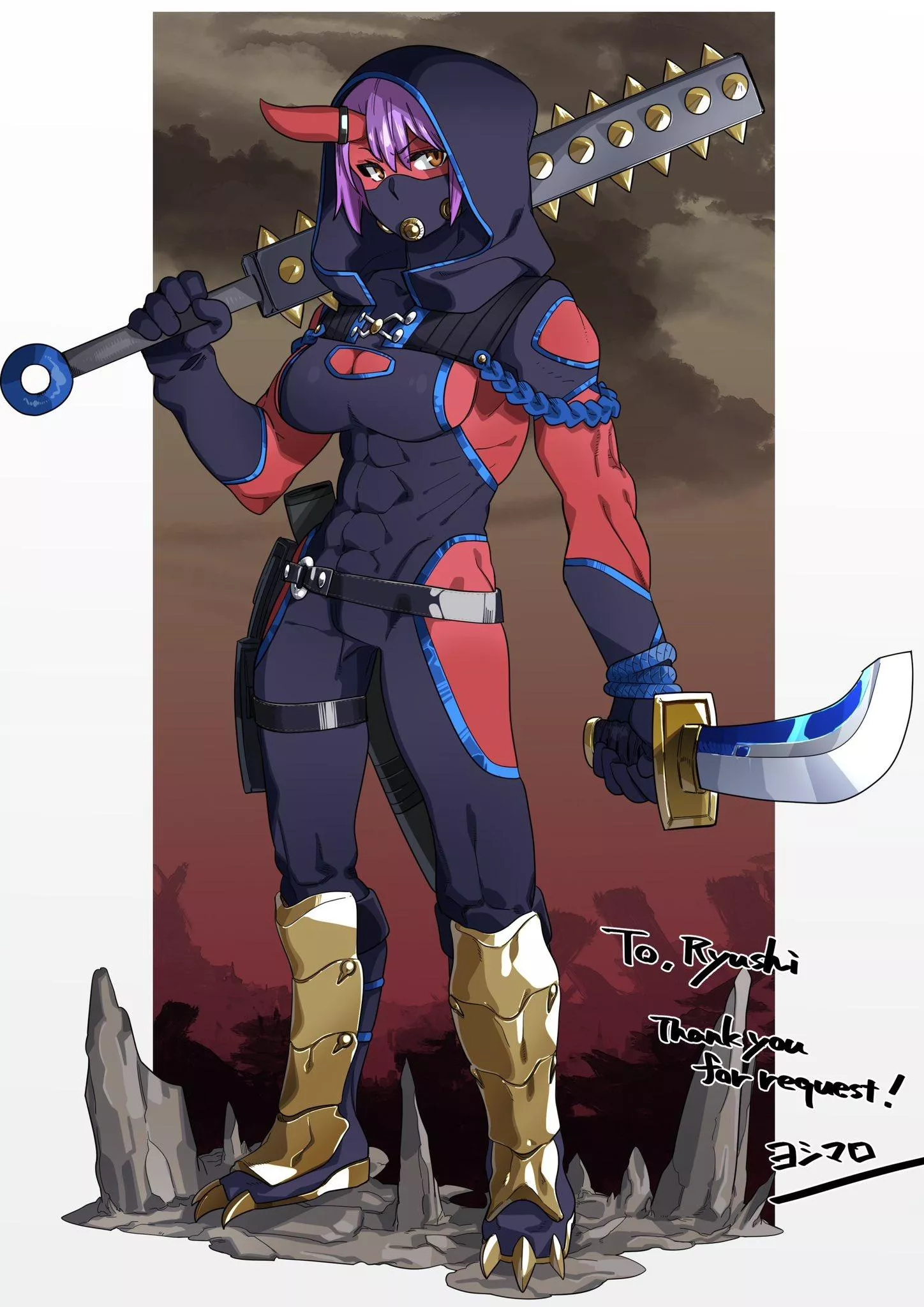 Red Oni (@yoshimaro77) posted by TheTMoneyMan