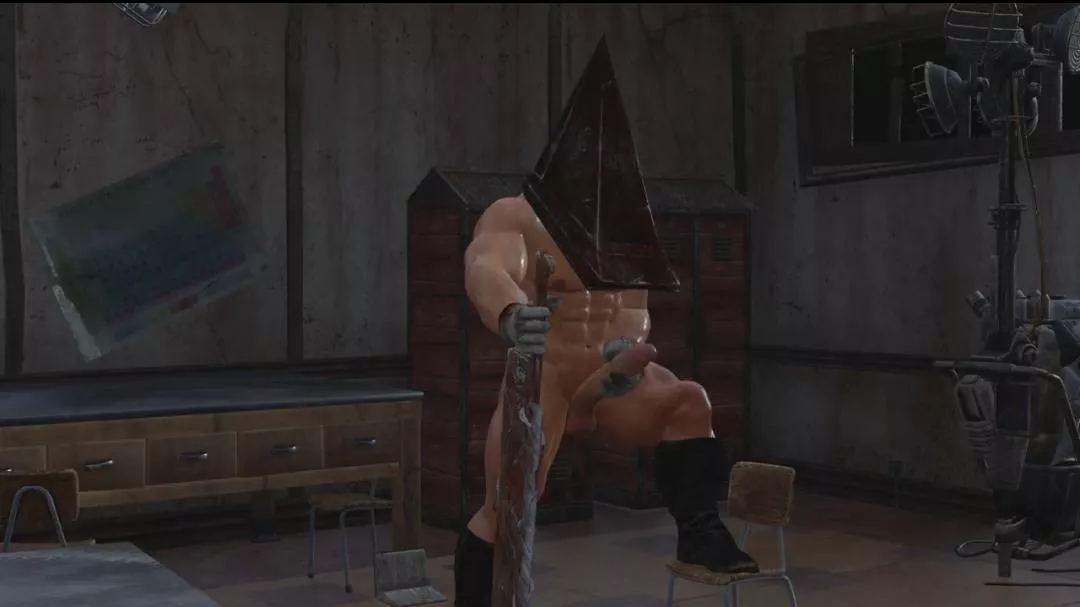 Render of previous Pyramid head animation posted by ClasherBARA