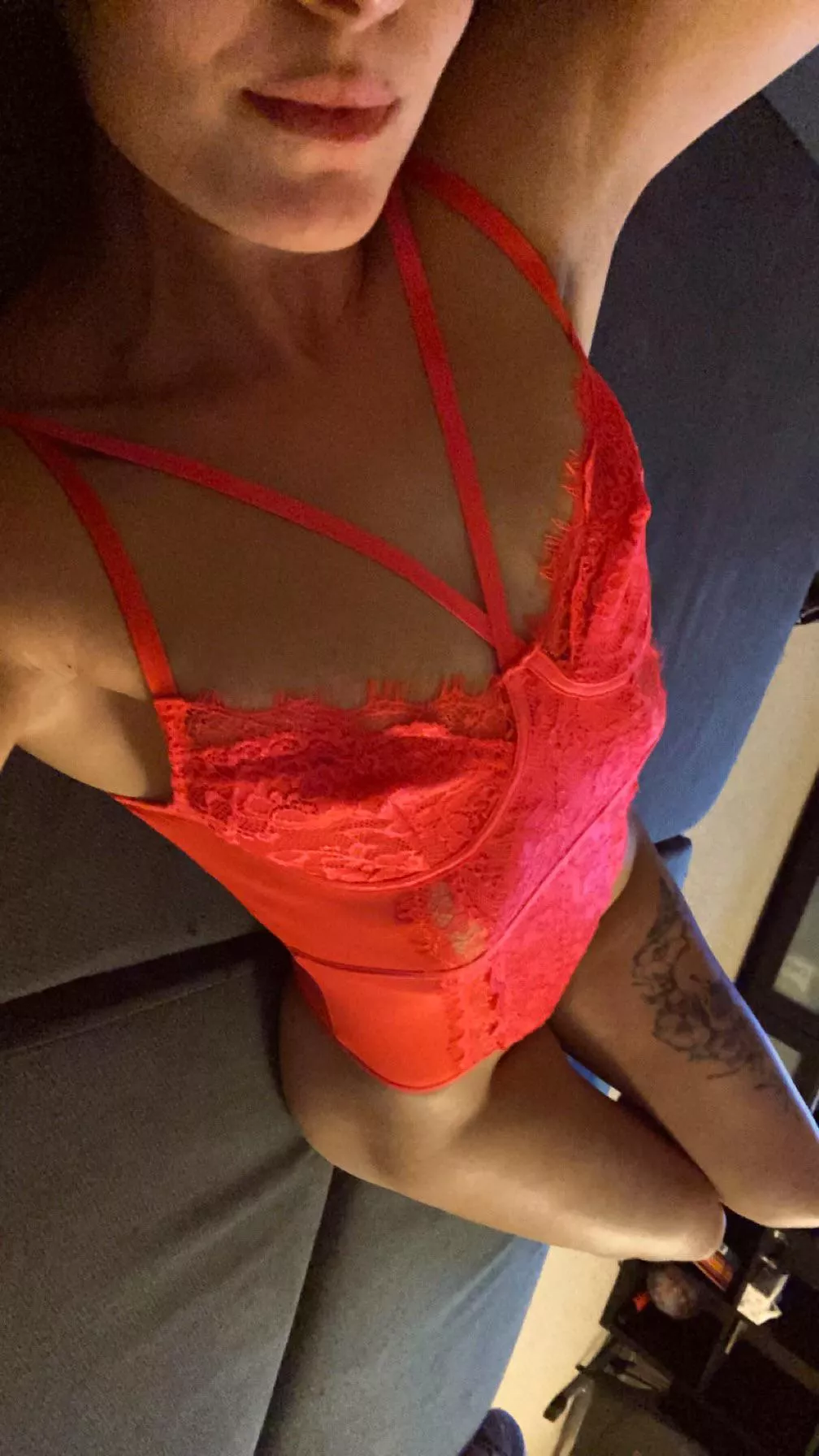 Sometimes I wear Red ❤️ posted by LuckyShy_