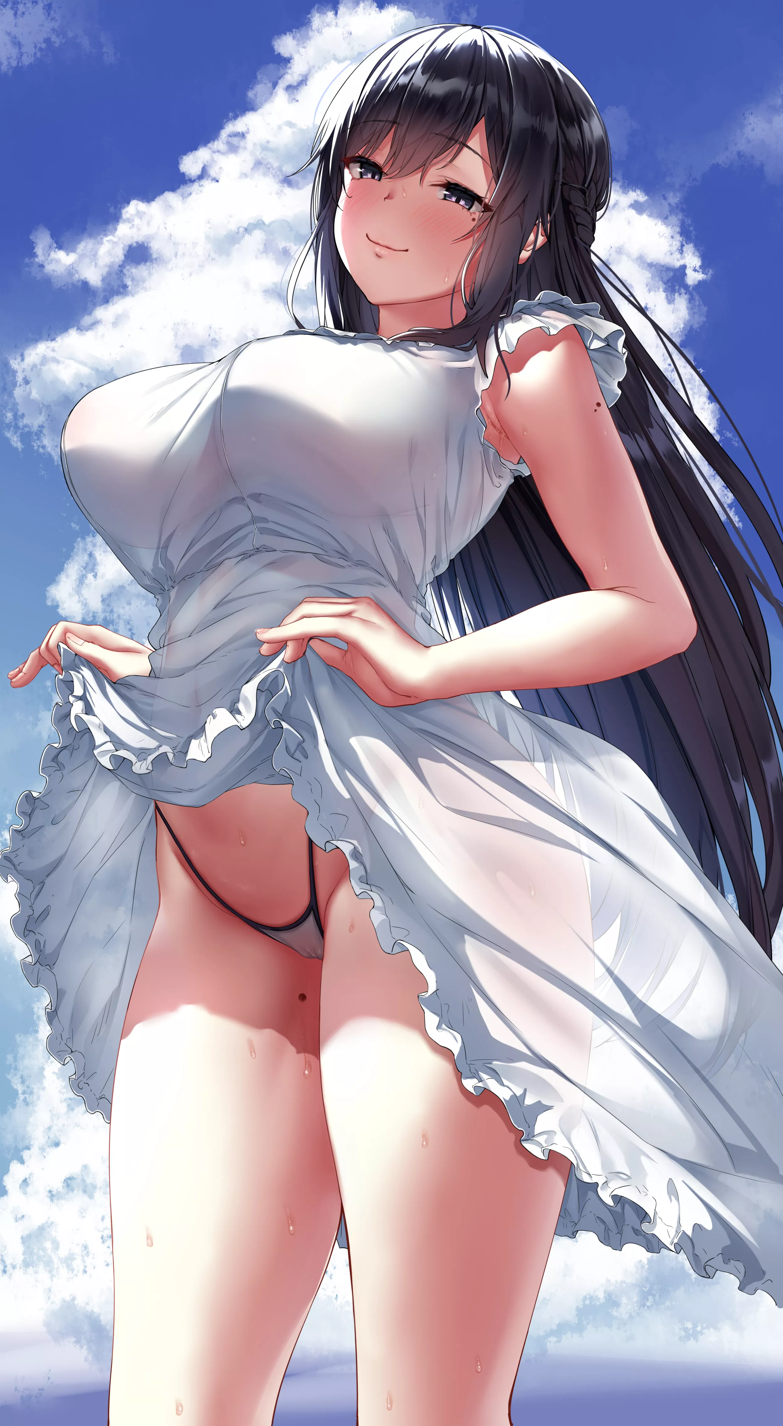 Summer White Dress [Original] posted by ArmorXIII